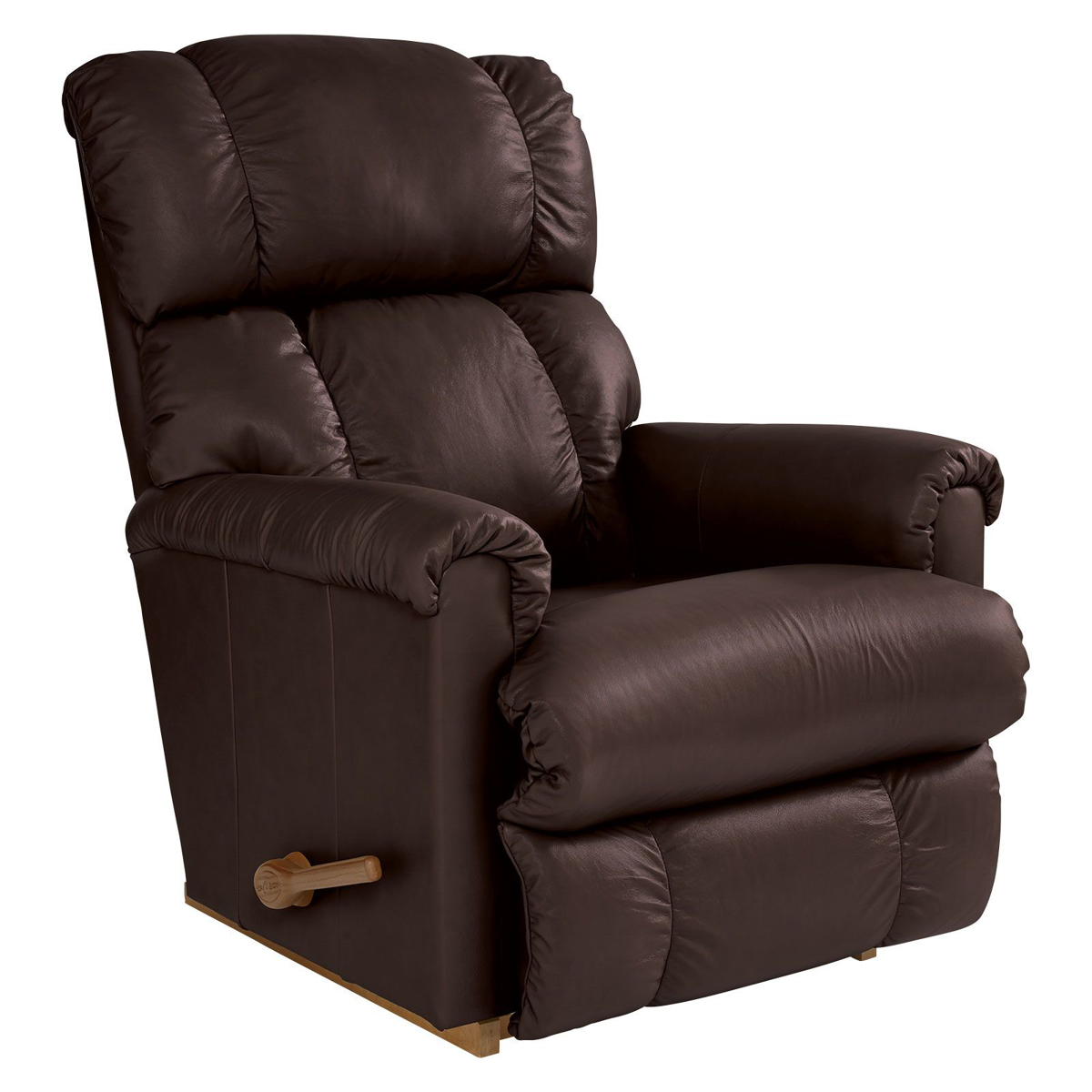 Picture of Pinnacle Cedar Leather Rocker Recliner