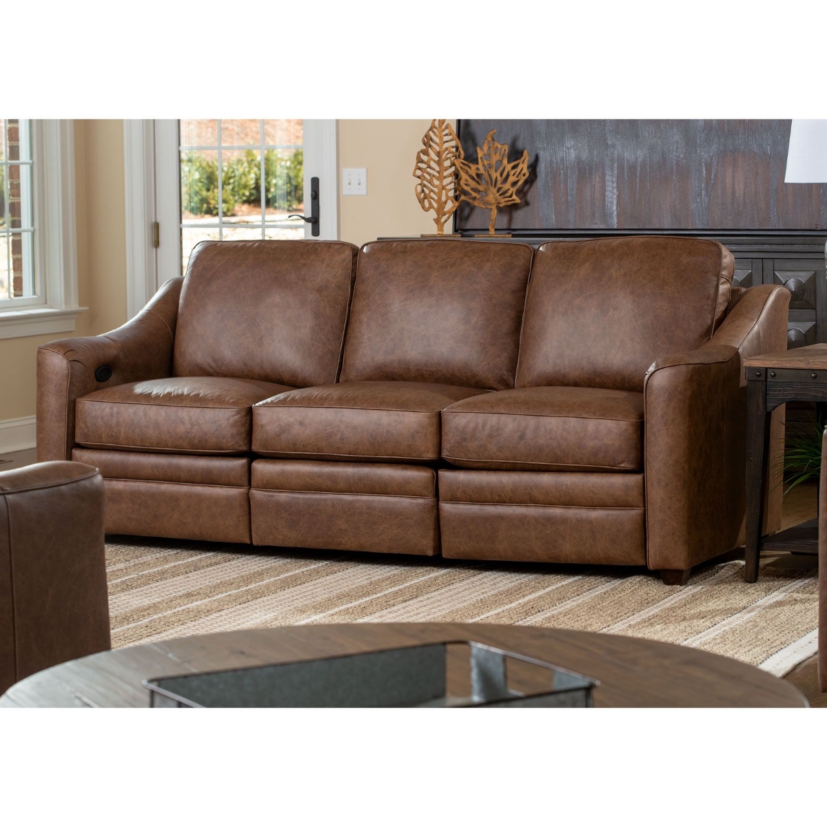 Picture of Winslow Leather Power Recliner Sofa