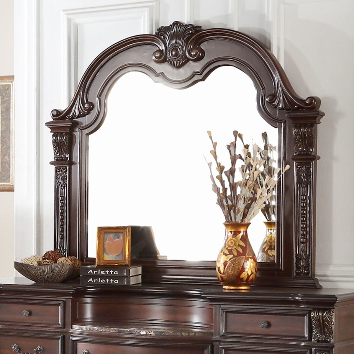 Picture of Cavalier Brown Mirror