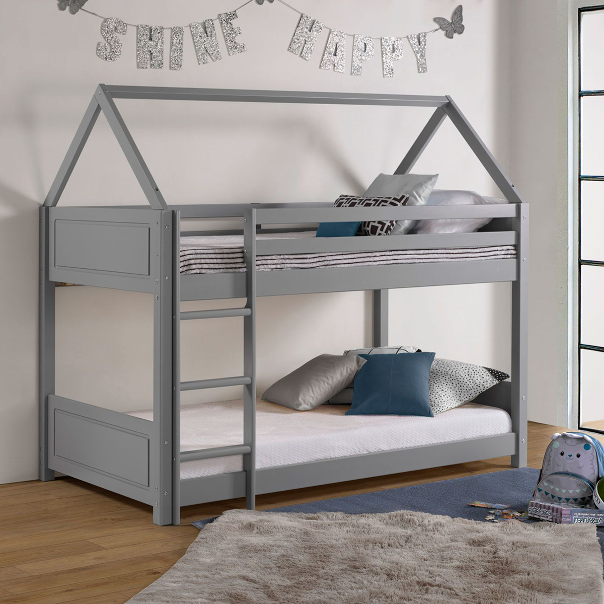 Picture of Georgie Gray House Bunk Bed