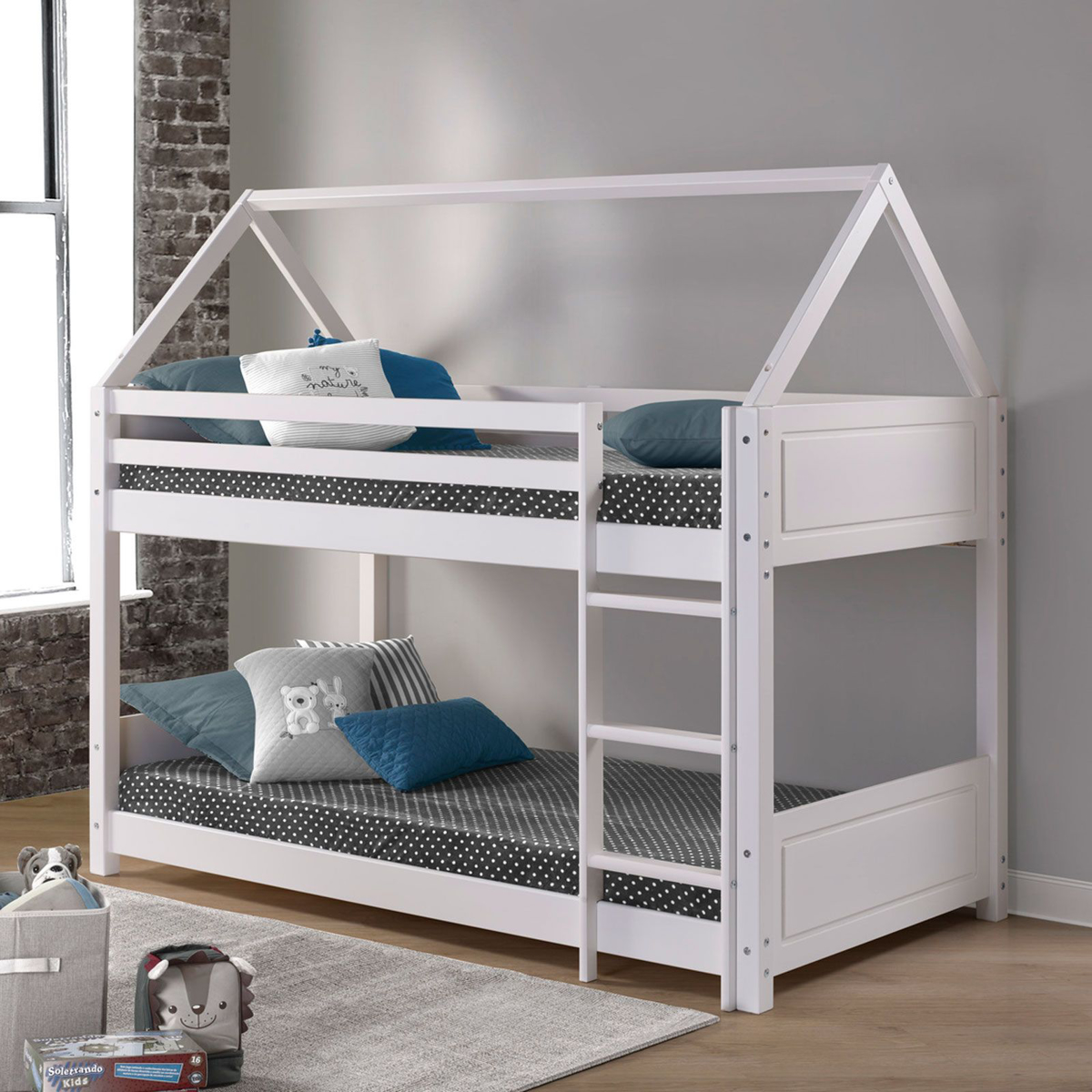 Picture of Georgie White House Bunk Bed