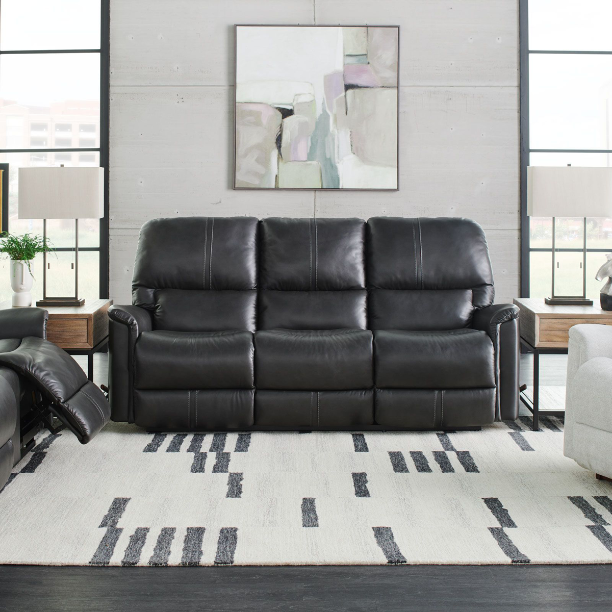 Picture of Turner Leather Recliner Sofa