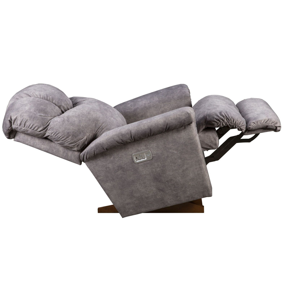 Picture of Lancer Charcoal Power Rocker Recliner