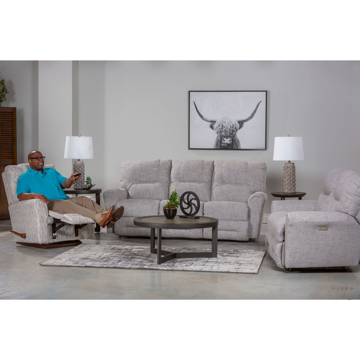 Picture of Easton Power Recliner Sofa