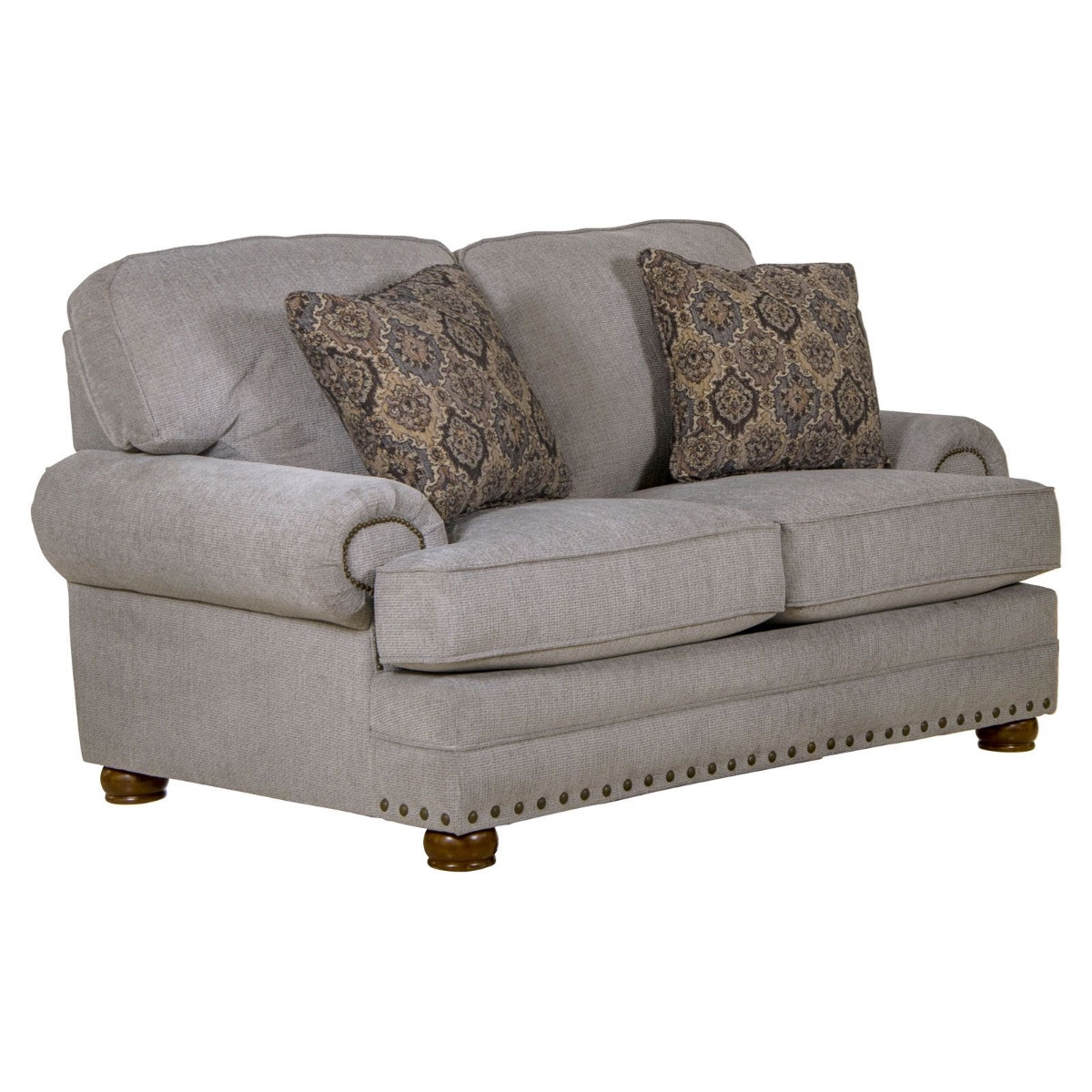 Picture of NICKEL WISTERIA LOVESEAT