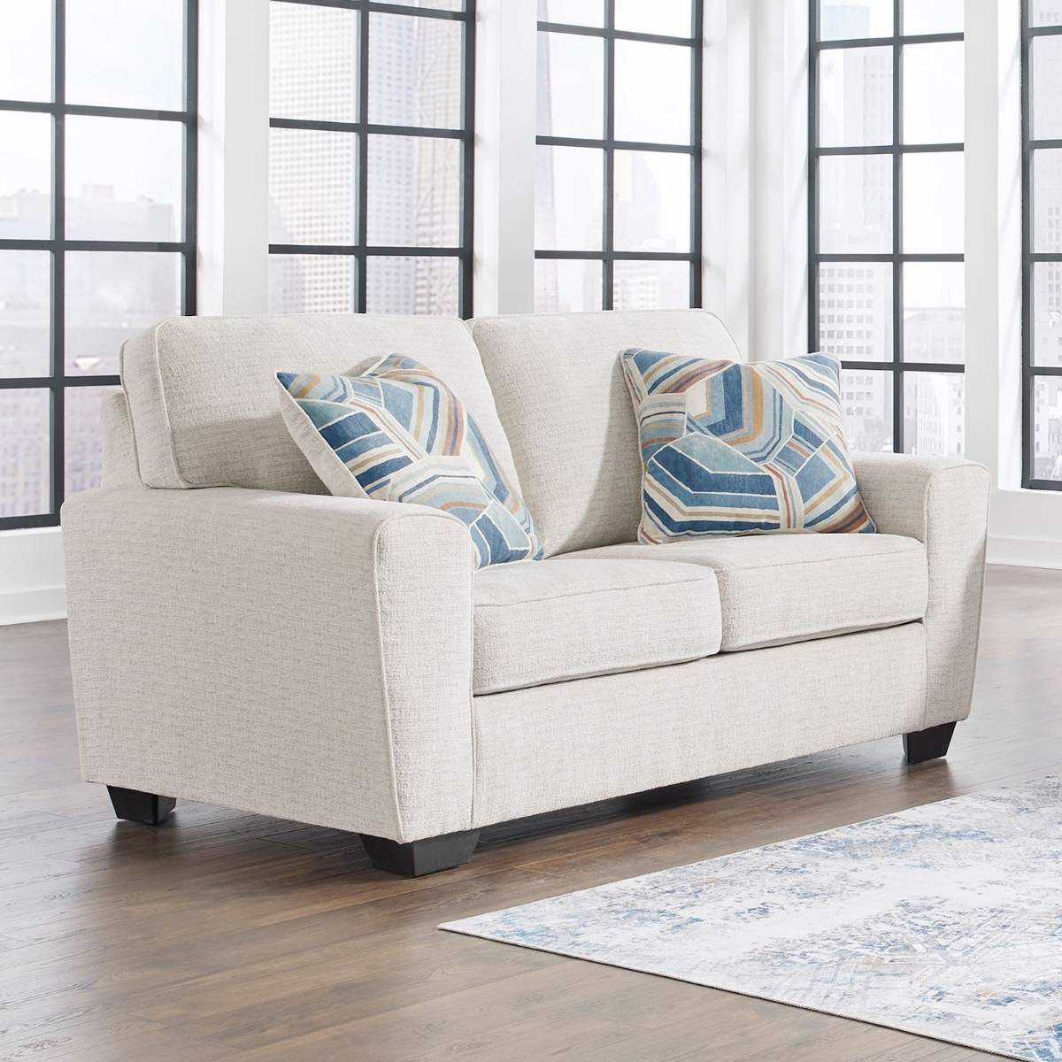 Picture of Cashton Snow Stationary Loveseat