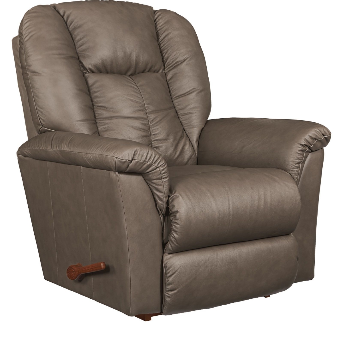 Picture of Jasper Taupe Leather Rocker Recliner