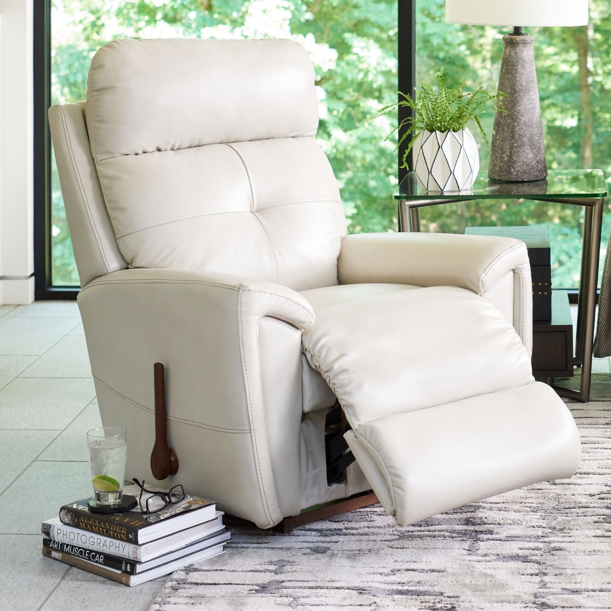 Picture of Douglas Leather Rocker Recliner