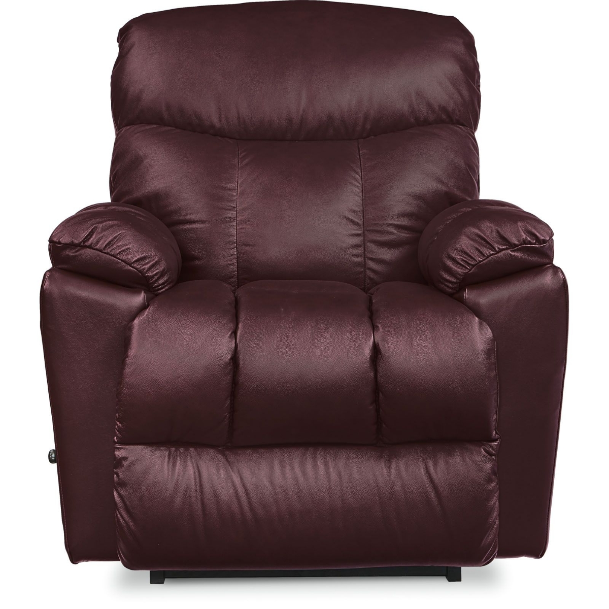 Picture of Morrison Leather Burgundy Rocker Recliner