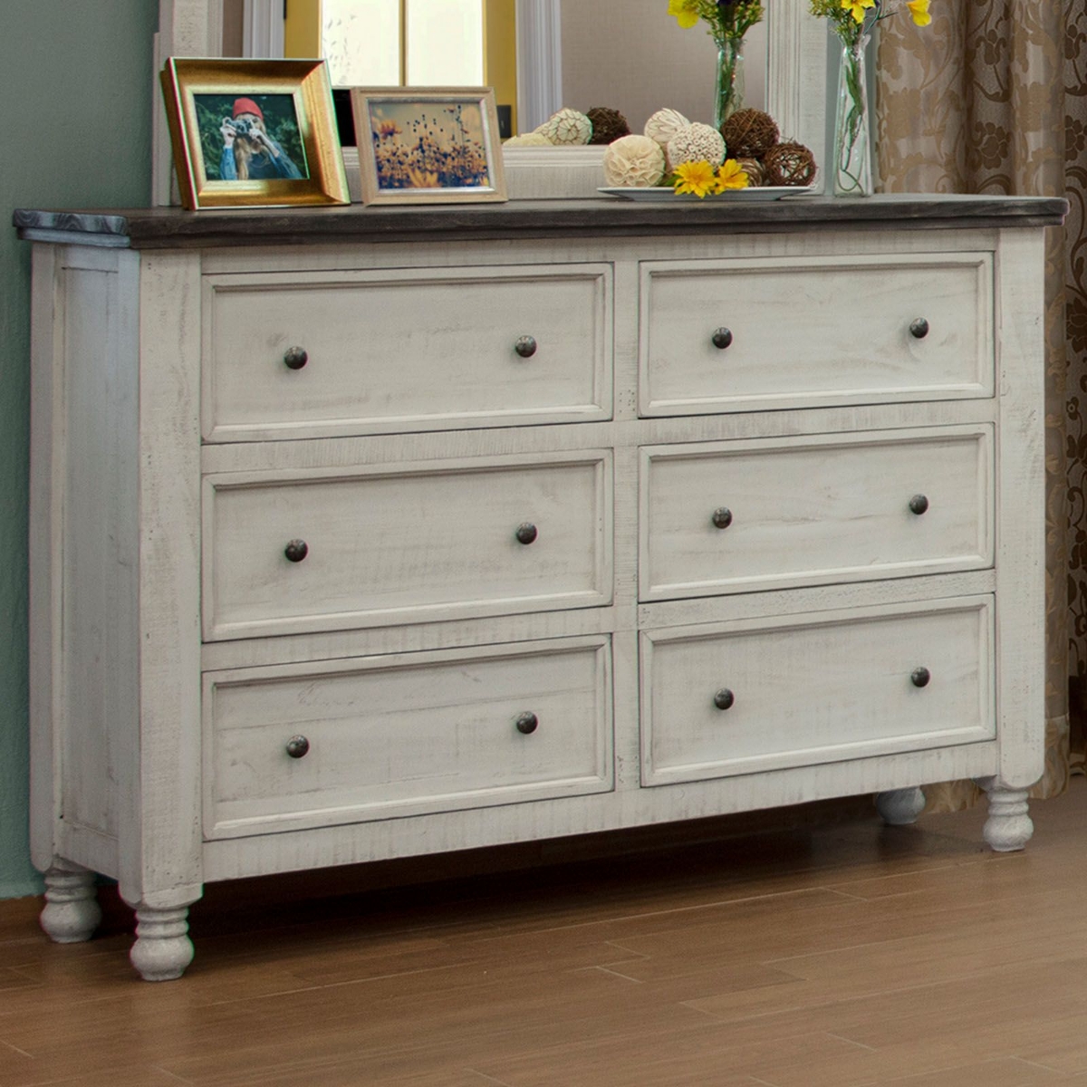 Picture of Stone 6-Drawer Dresser