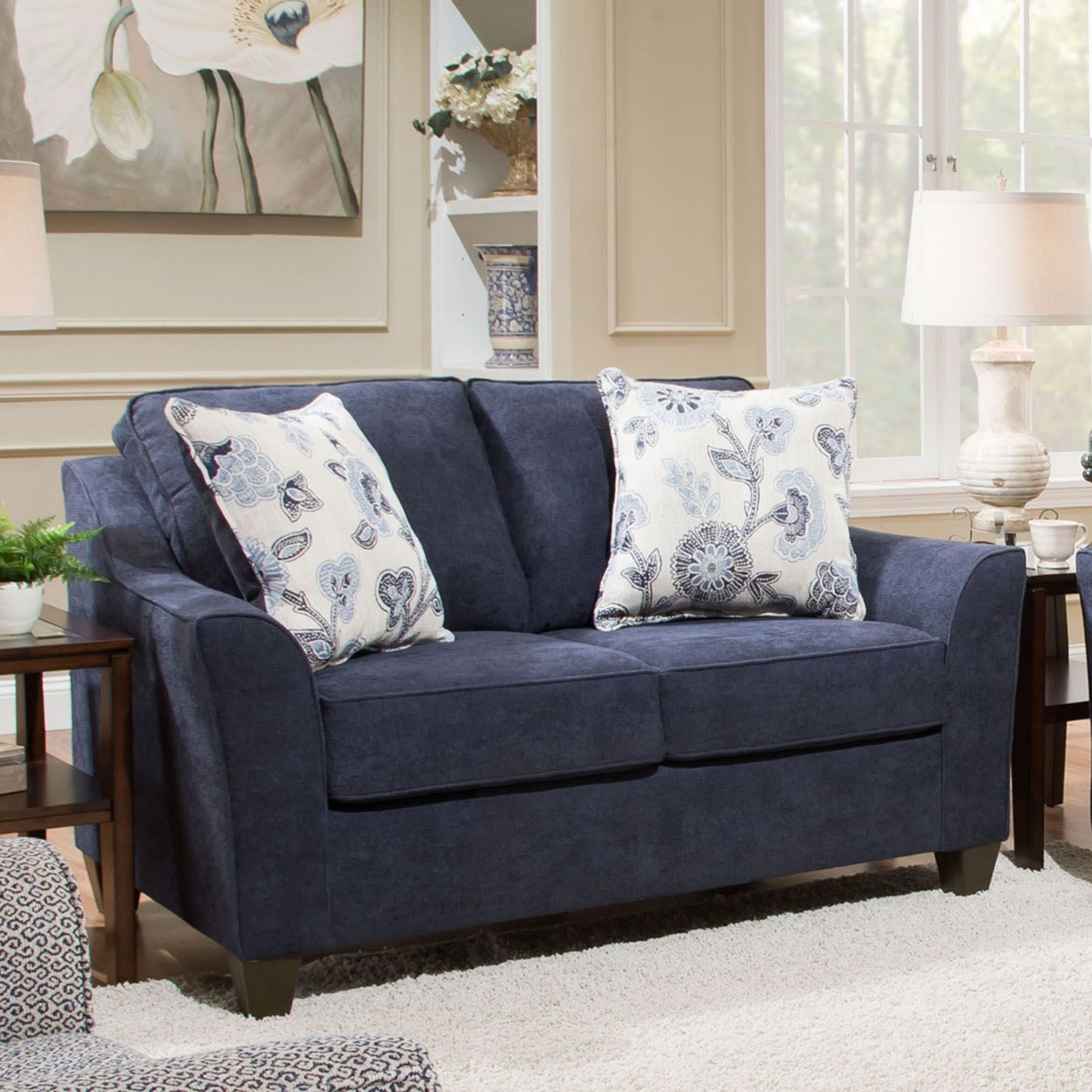 Picture of Prelude Navy Love Seat