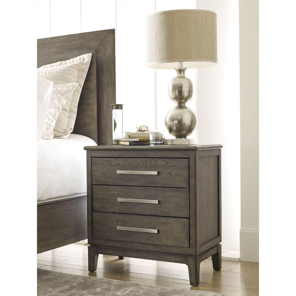 Picture of Cascade 3 Drawer Nightstand 