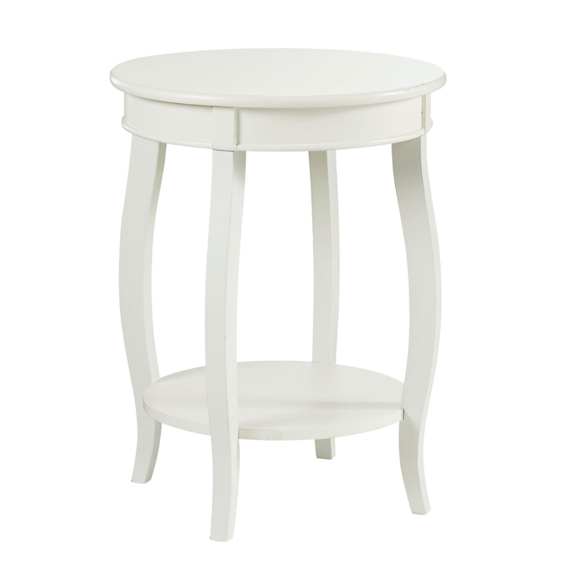 Picture of White Accent Table