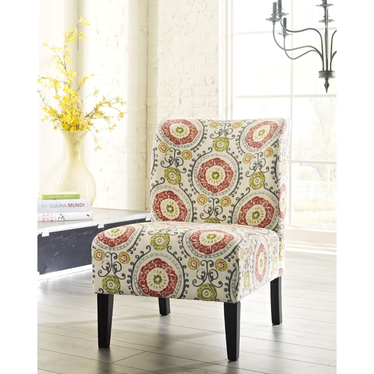 Picture of Honnally Floral Accent Chair