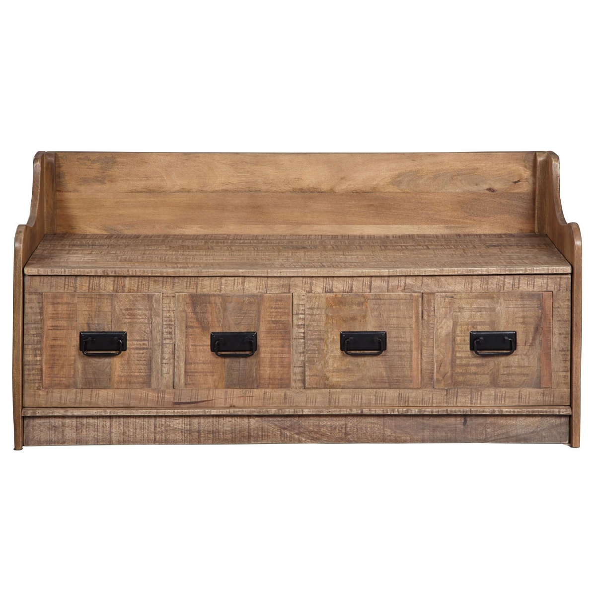 Picture of Solid Wood Storage Bench