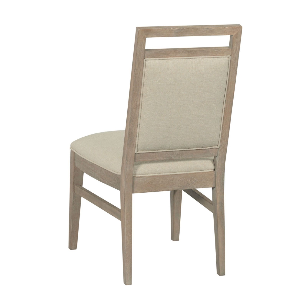 Picture of Solid Oak Upholstered Side Chair