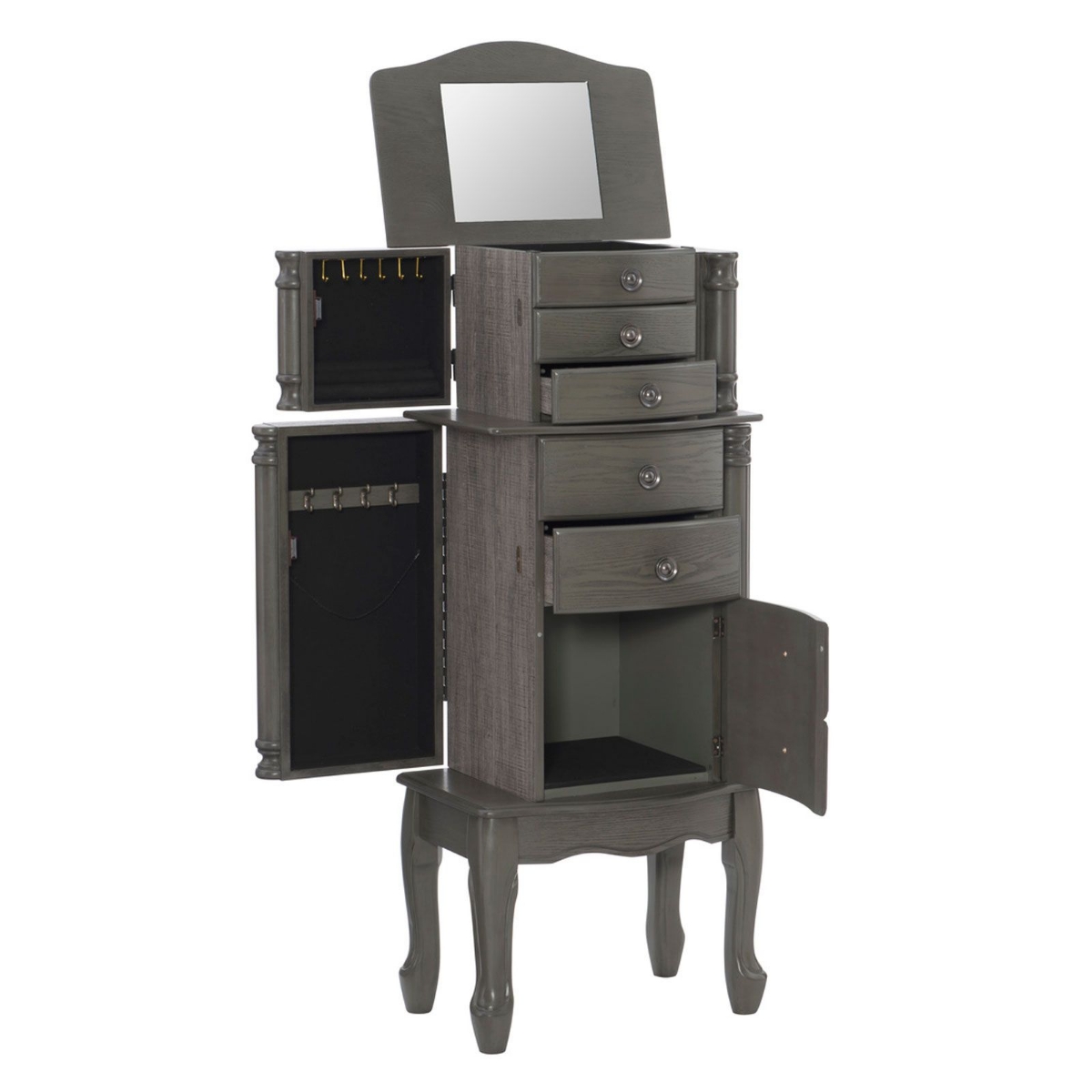 Picture of Sylvia Grey Jewelry Armoire