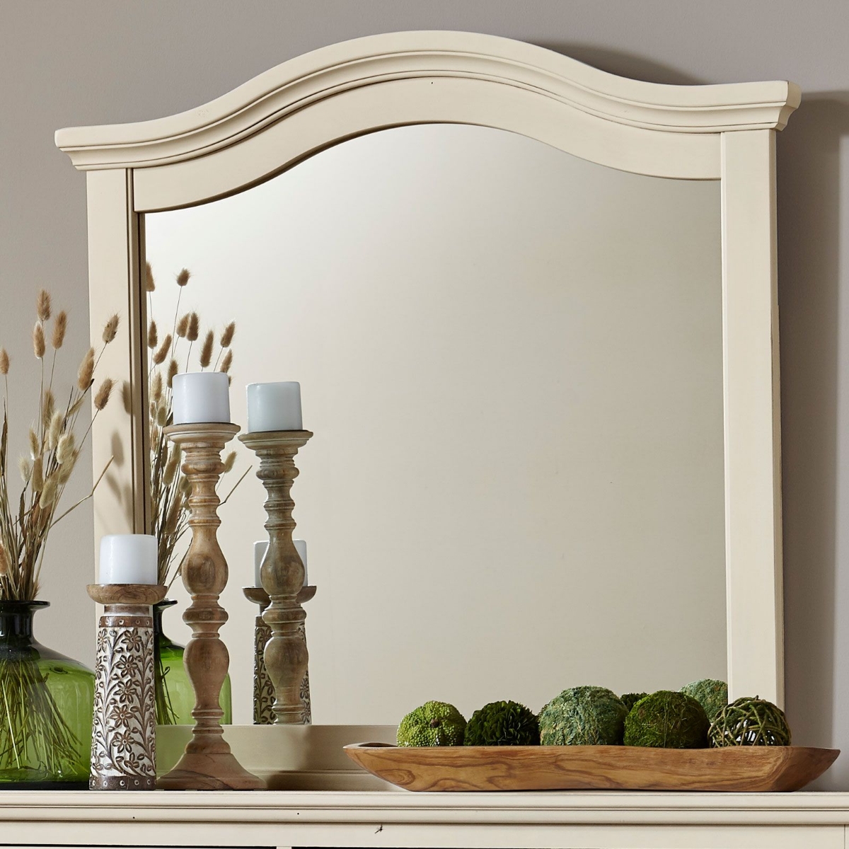 Picture of Casual Retreat White Mirror