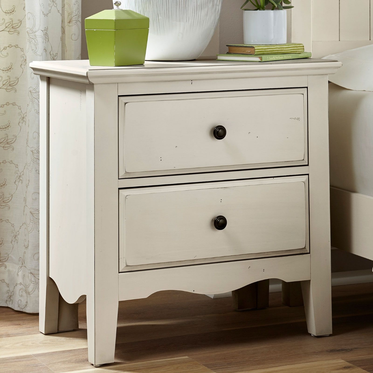 Picture of Casual Retreat White Night Stand