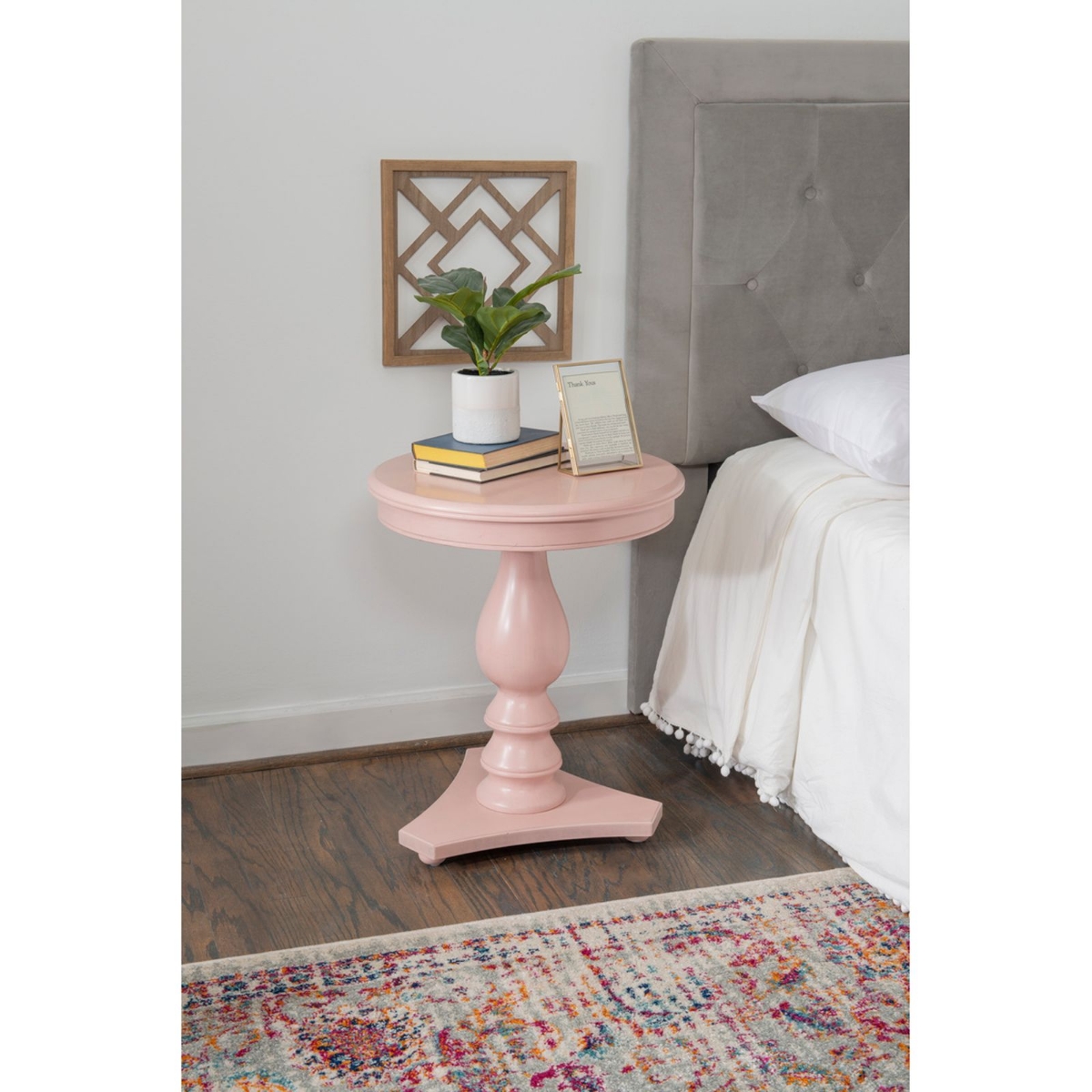 Picture of Hannon Pink Side Table