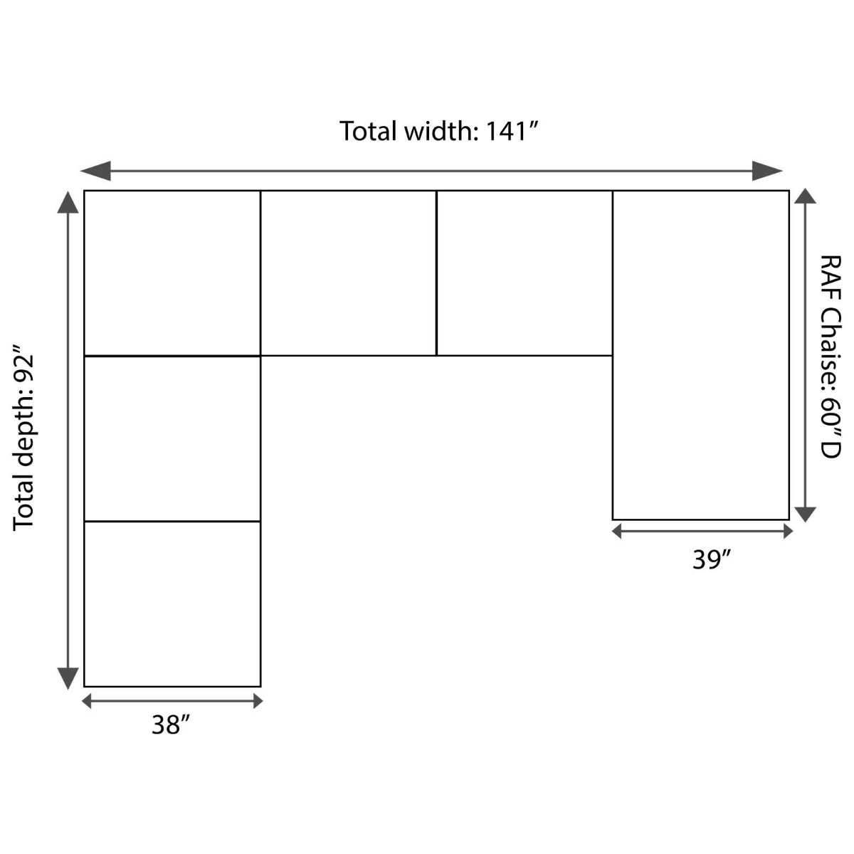 Picture of Baranello 3-Piece Sectional