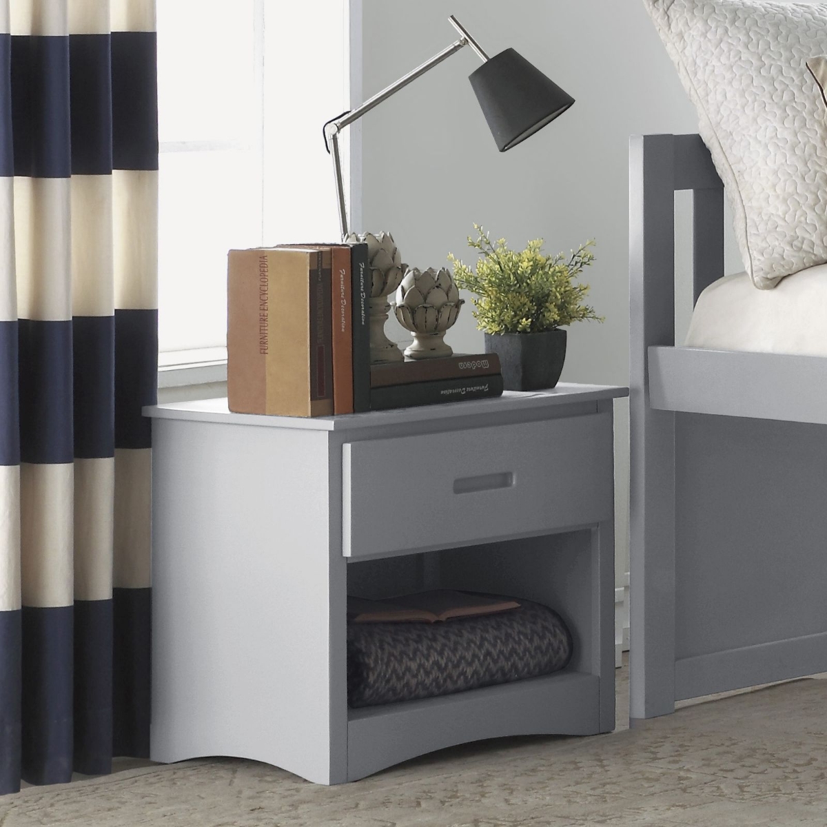 Picture of Orion Grey Nightstand 